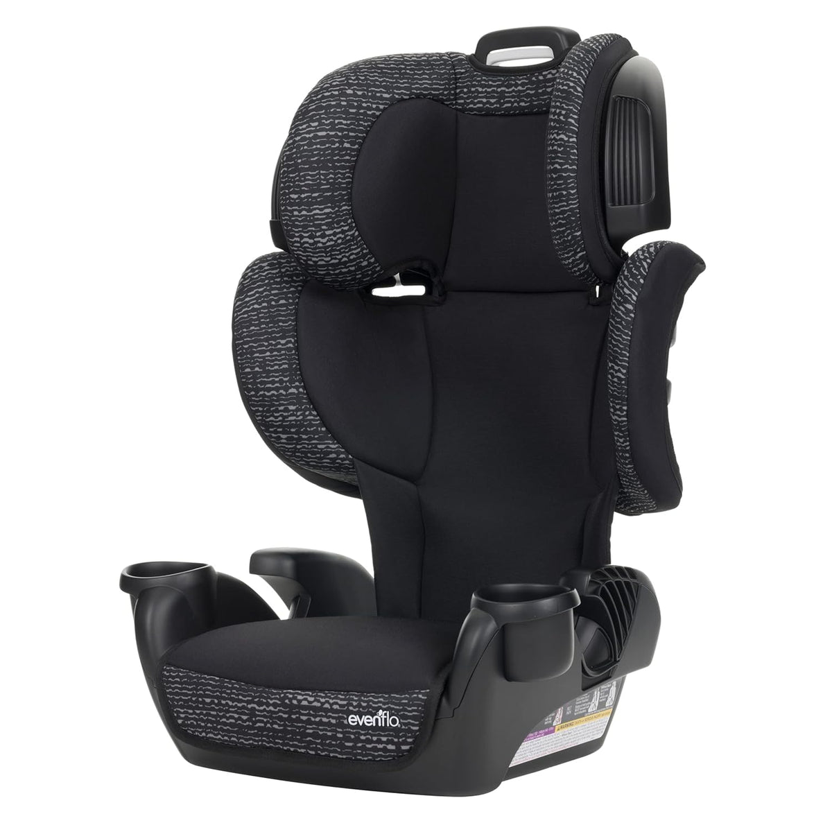 Chardon Black Booster Car Seat & Amore Pink No Back Booster Car Seat Q494263