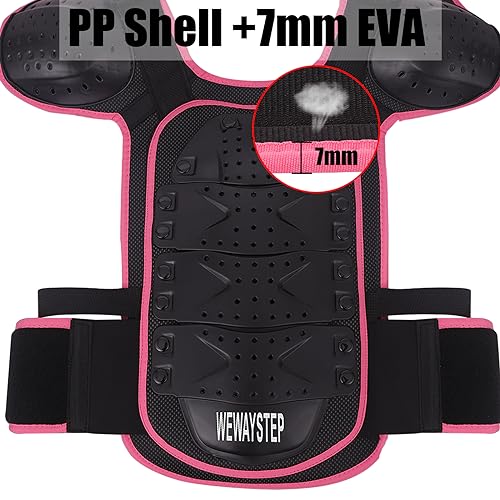 Kids Chest Protector Motocross Motorcycle Protective Gear Body Armor Vest Knee Pads Elbow Pads D344