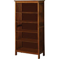 Antique Oak Finish Bookcase E208804