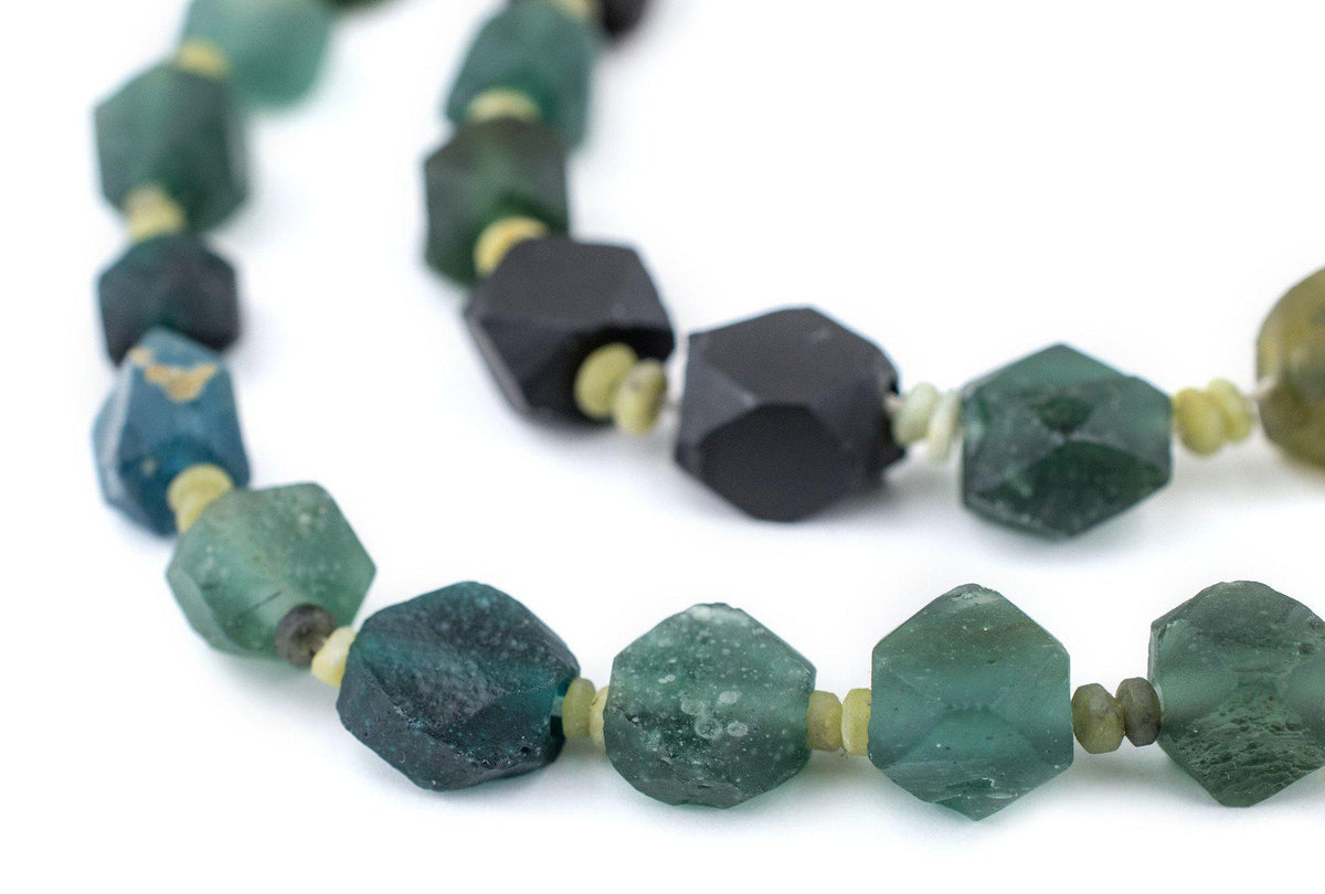 Roman Glass Beads for Jewelry Making V52659