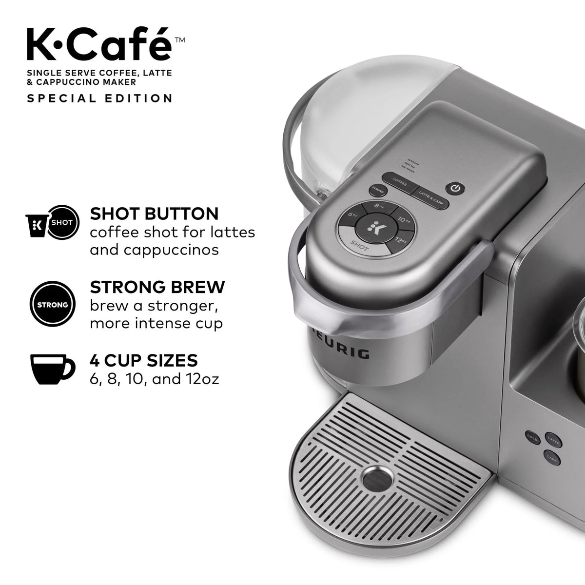 Single Serve Coffee Latte and Cappuccino Maker W242