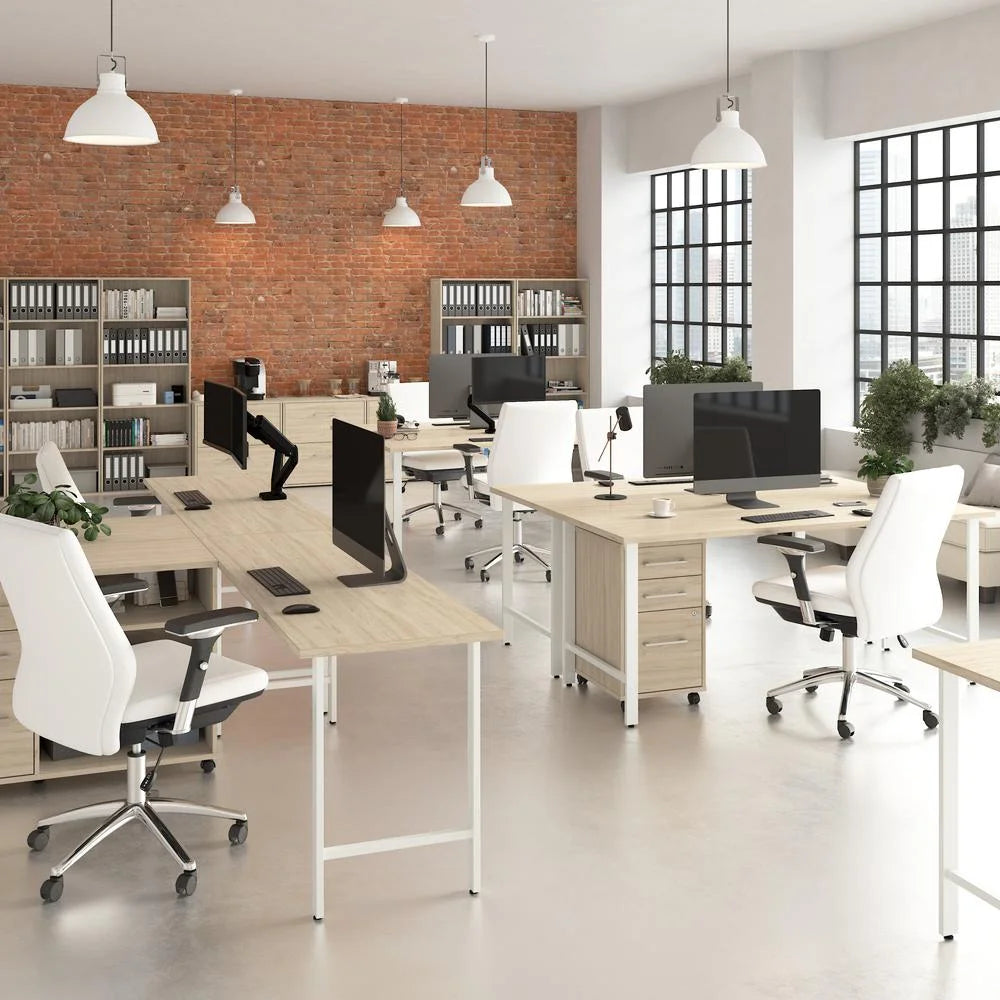48W x 24D Computer Desk with Metal Legs P6940