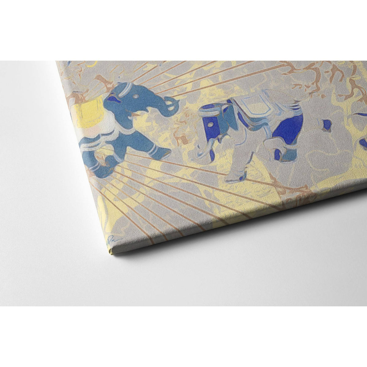 Multi-Color Matte Canvas D877