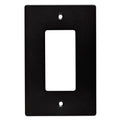 Matte Black Single Rocker Switch Plate (25-Pack) L345573