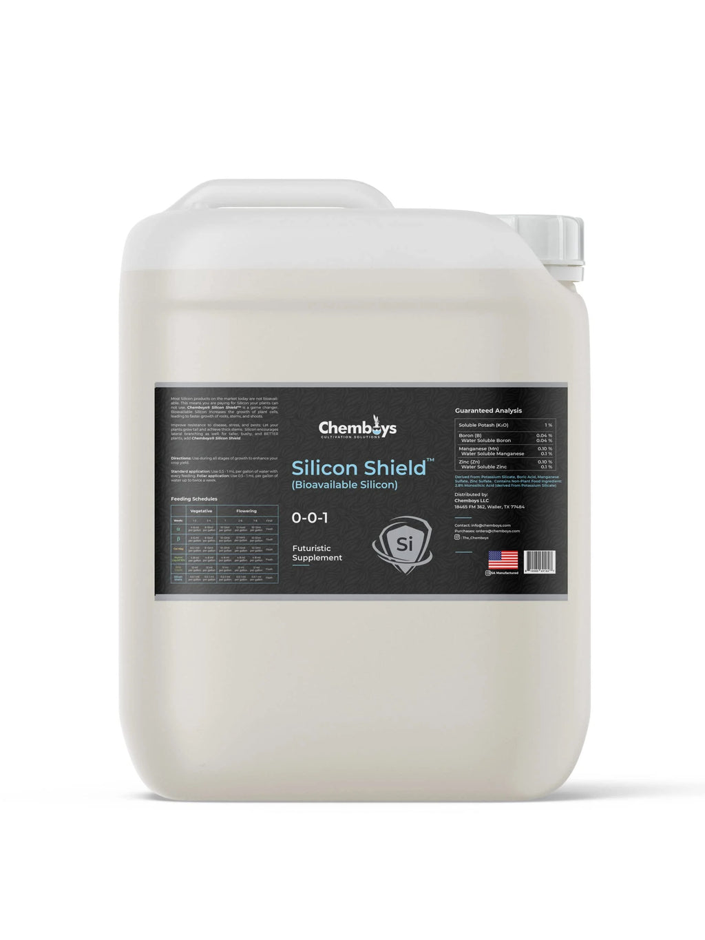 Silica Plant Supplement with Bioavailable Silicone 1 Quart K490269