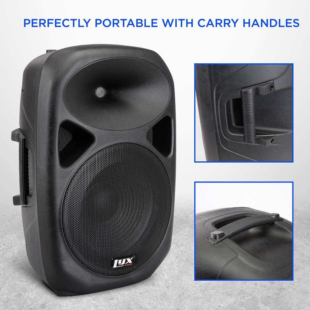 12 PA System Portable Active Speaker with Bluetooth T73610