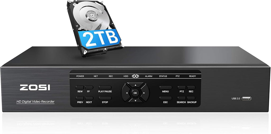 8CH 1080P CCTV DVR with 1TB Hard Drive I3131