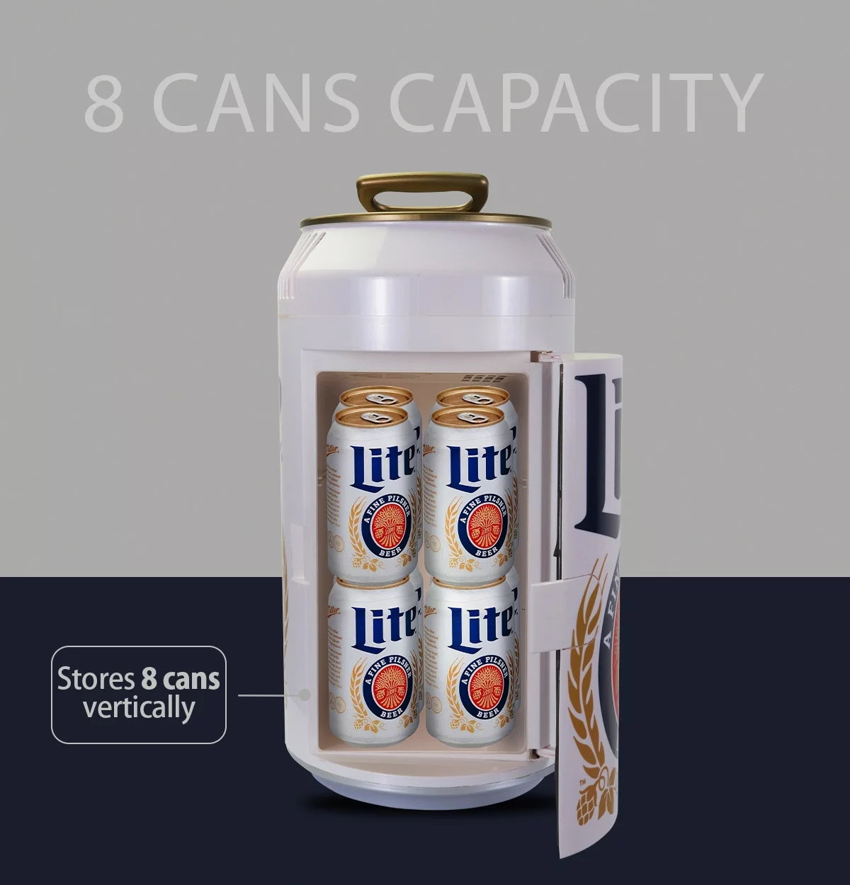 8 Can Portable Mini Fridge Cooler I87999