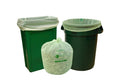 Compostable Trash Bag, 45 Gallon, 38 x 48, 1 mil, Green, 100/Case H2869