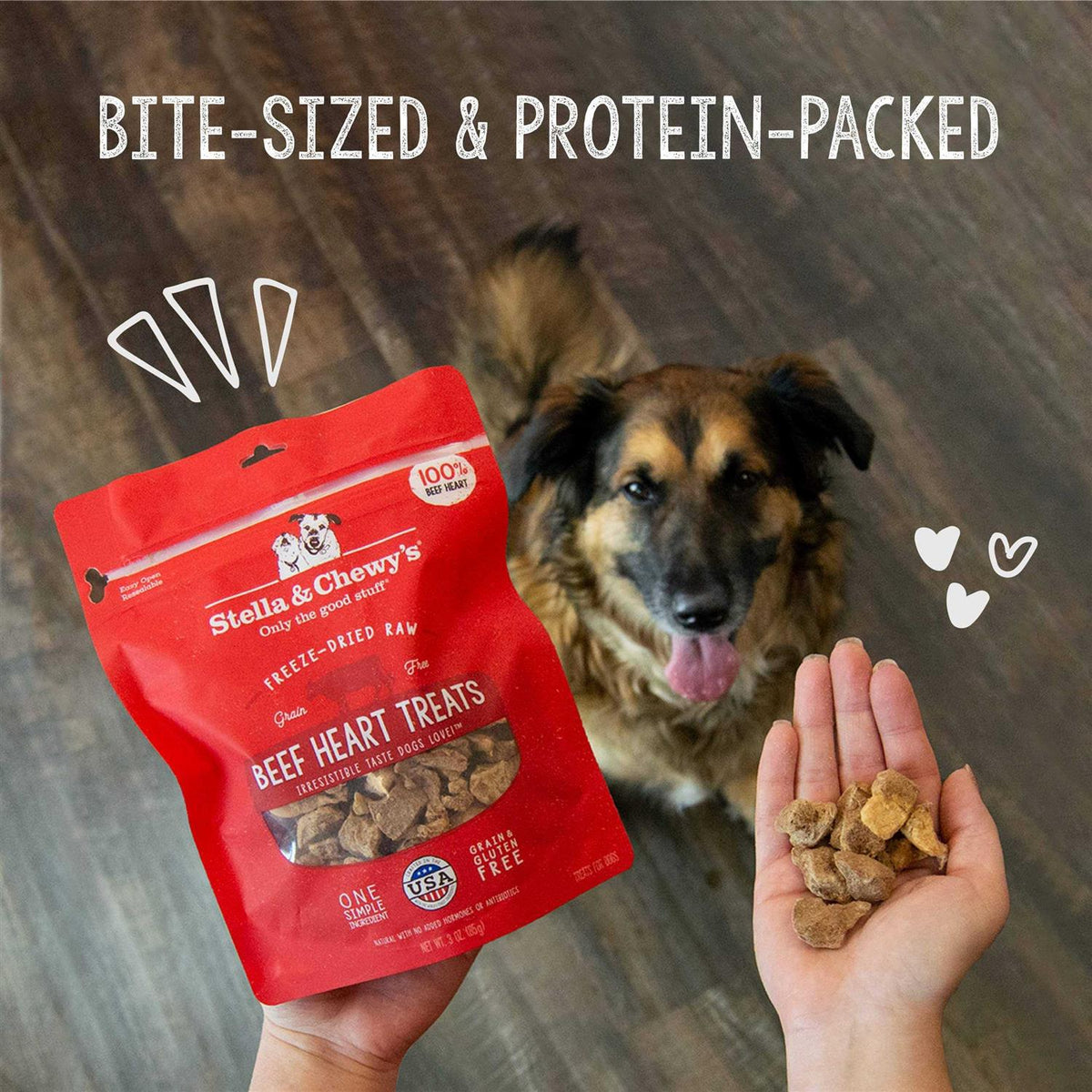 Beef Freeze Dried Dog Treats J3986