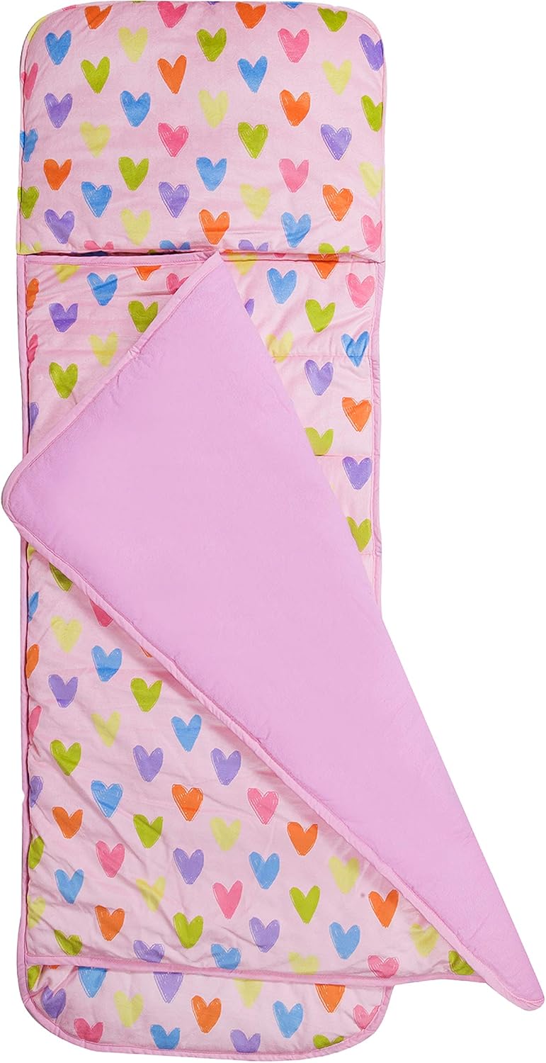 Plush Nap Mat with Attached Blanket E957302