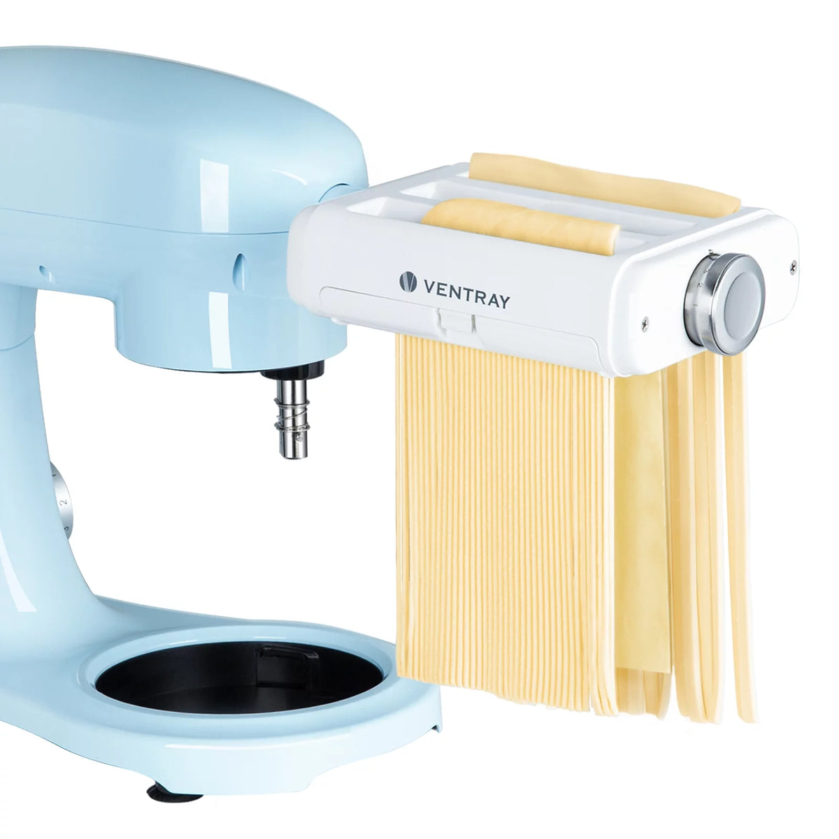 3 in 1 Pasta Maker Attachment for KitchenAid Stand Mixers with Cleaning Brush S32655