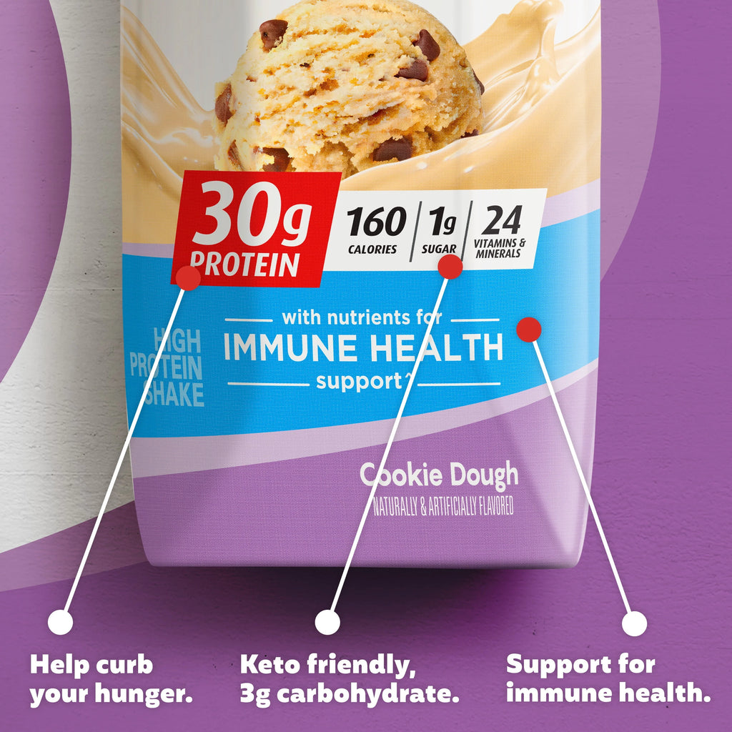 Cookie Dough 30g Protein Shake 11 fl oz 4 Ct B87830