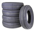 5 Trailer Tires ST175/80R13 6PR Load Range C with Scuff Guard V636