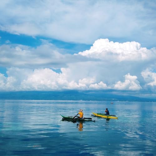 1 Person Inflatable Kayak Set with Adjustable Seats and Backrest, Air Pump and Carry Bag T9378