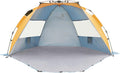 4 Person Easy Setup Beach Tent Sun Shelter with Carry Bag R724502