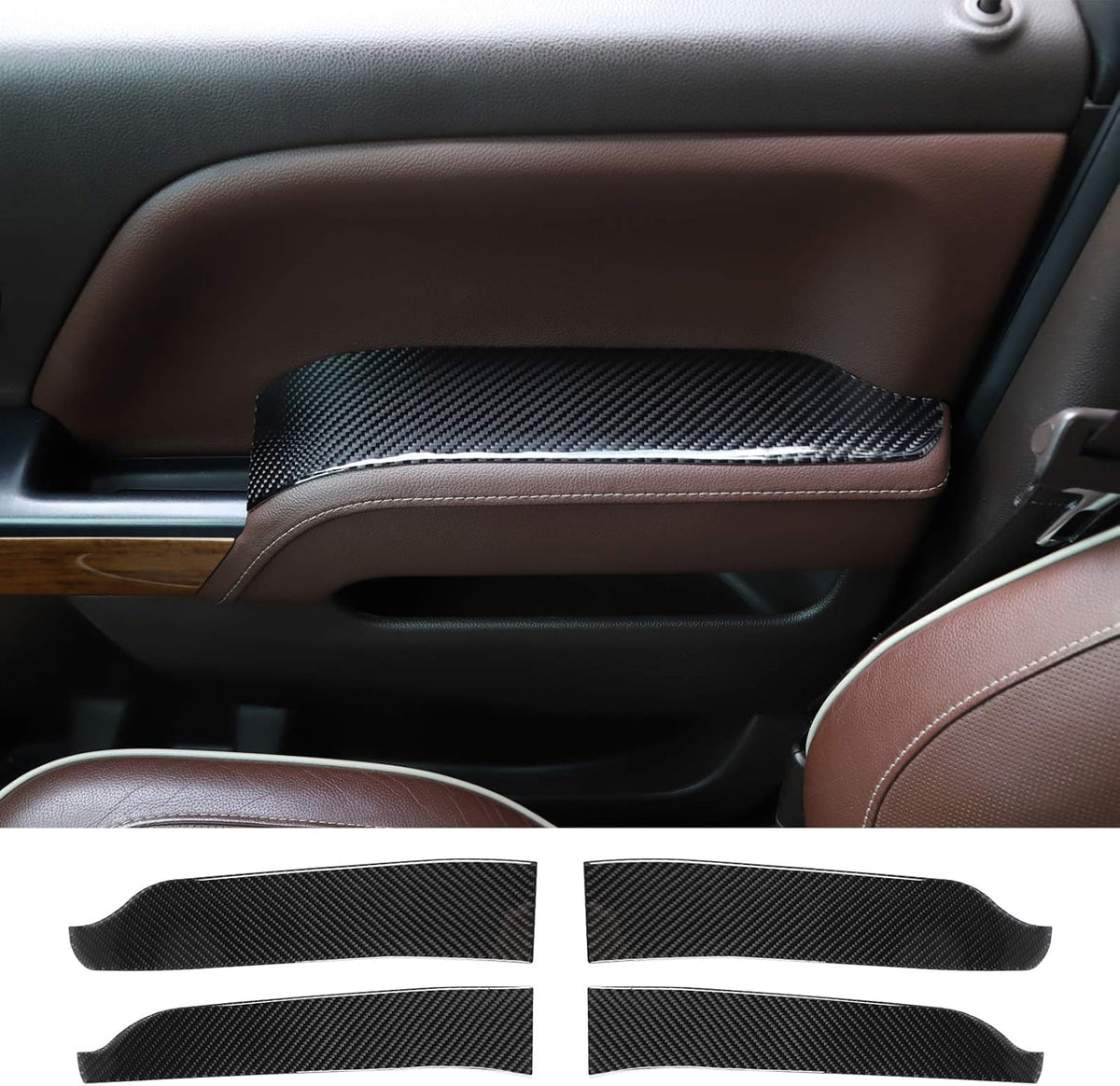 ABS Door Handle Armrest Trim Cover 4 pcs H803564