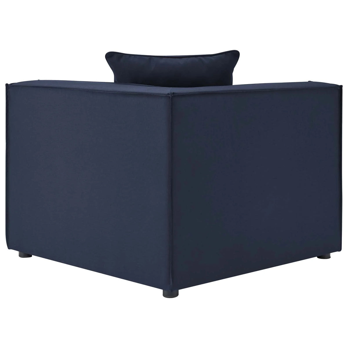 5-Piece Upholstered Sectional Sofa in Navy J911856