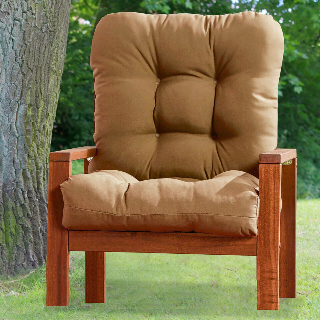 Light Brown Outdoor Seat Cushion A175
