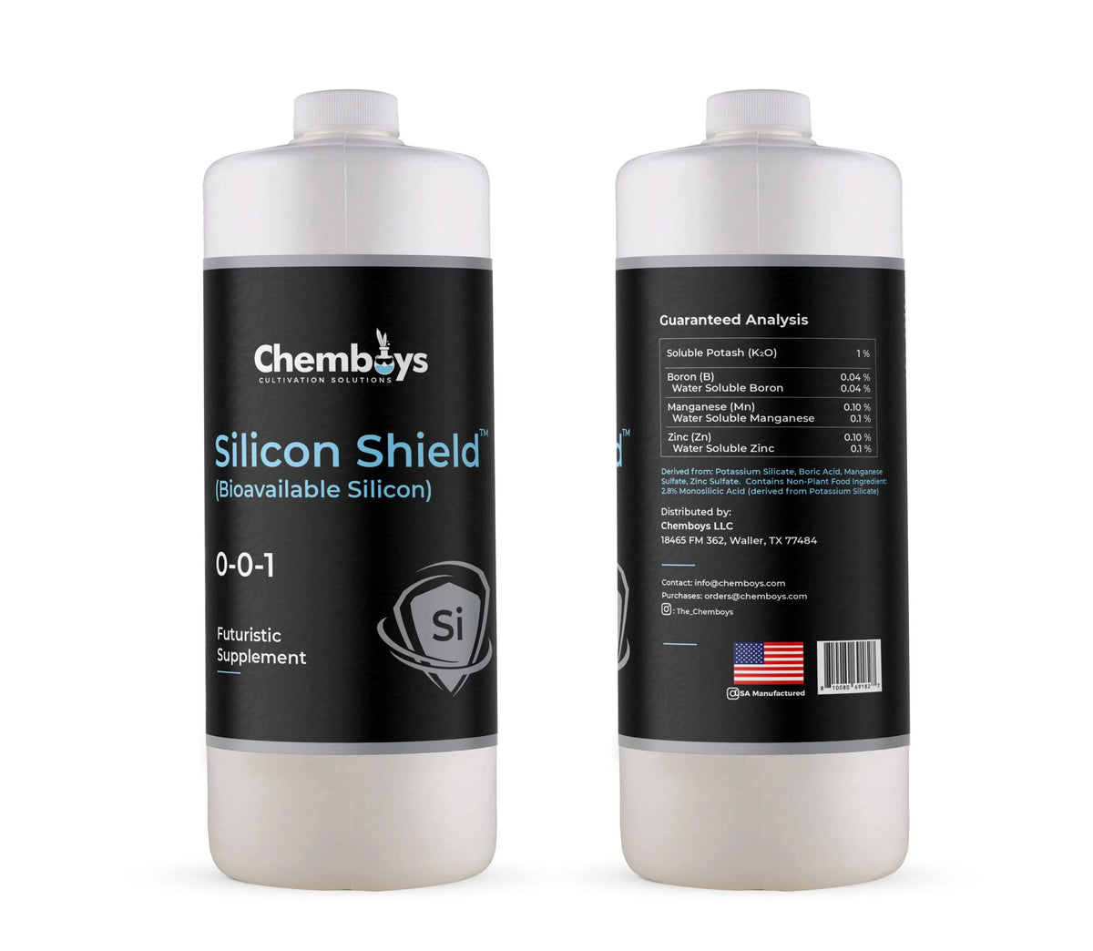 Silica Plant Supplement with Bioavailable Silicone 1 Quart K490269