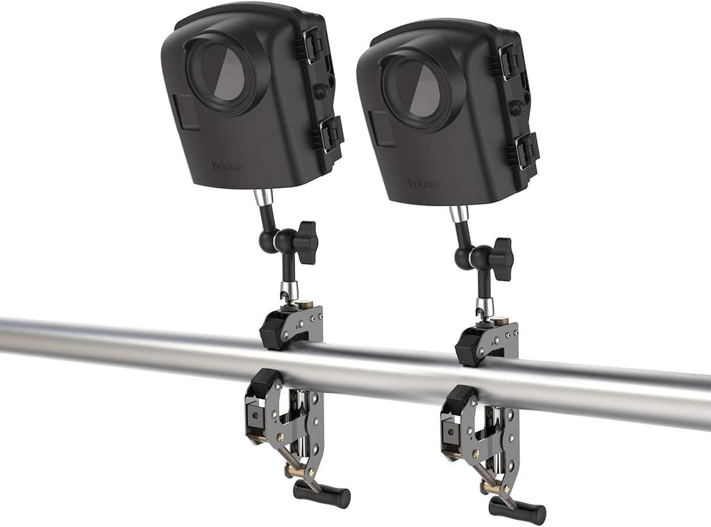 Construction Outdoor Security Time Lapse Camera Trio Bundle Pack with Industrial Clamp and Weather-Resistant Case, 1080P, 1-Year Battery Life H86239
