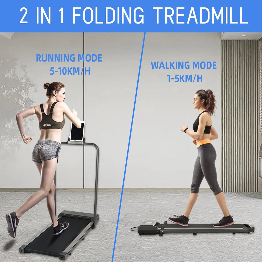 2 in 1 Folding Electric Treadmill V478
