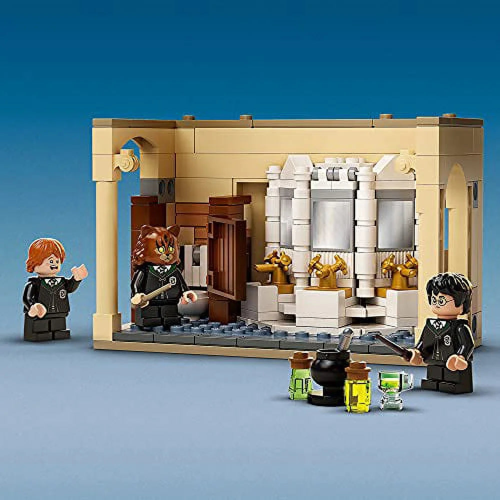 LEGO Harry Potter Hogwarts Polyjuice Potion Mistake Bathroom Building Kit with Minifigure Transformations (217 Pieces) U8659