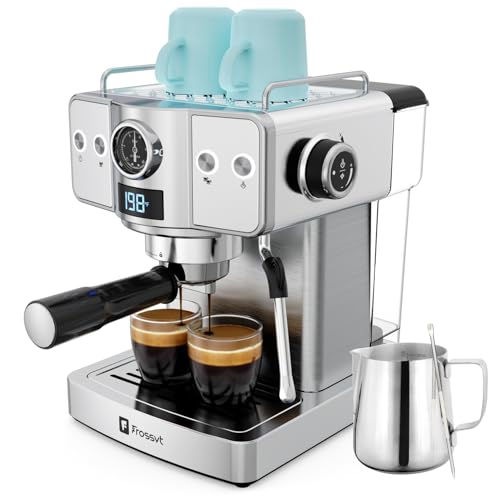 20 Bar Espresso Machine with Milk Frother and 60oz Water Tank M3848