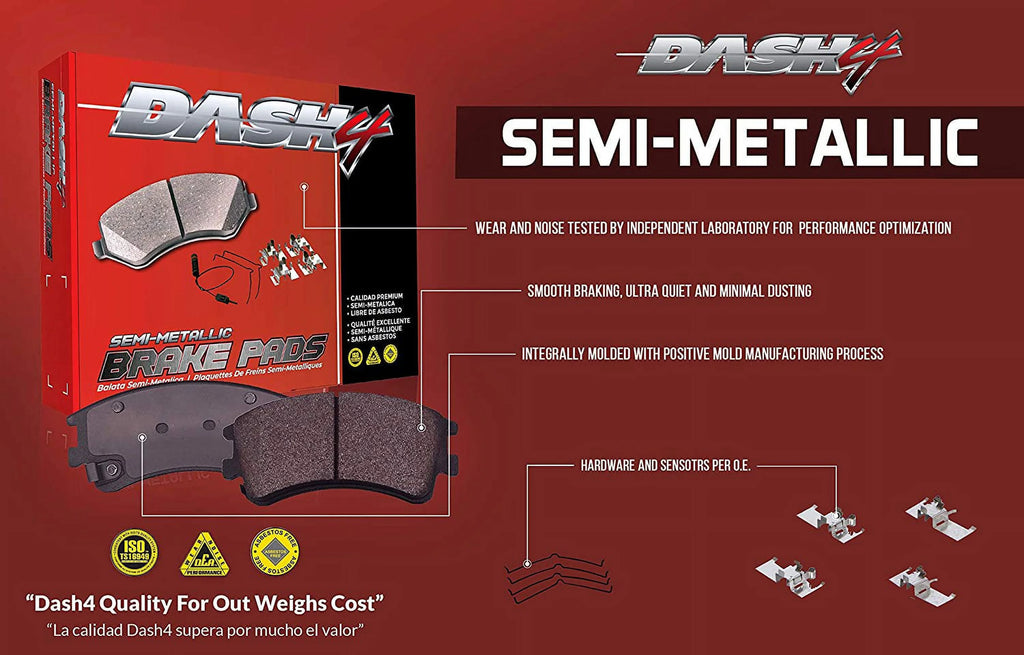 Semi-Metallic Disc Brake Pad L43925