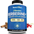 Berberine HCL 1200mg Ceylon Cinnamon 120 Capsules O15920