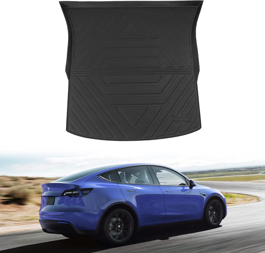 Trunk Mat Floor Mats Cargo Liner for Tesla Model Y 5-Seater B3193