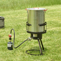 30 Qt Propane Aluminum Turkey Fryer Stock Pot L111235
