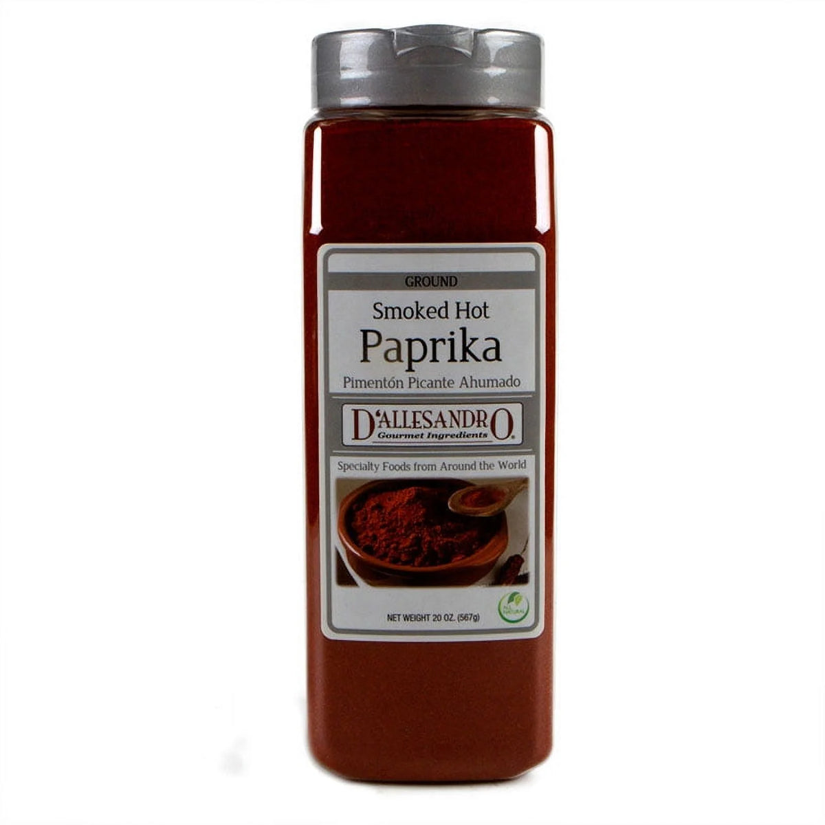 20 oz Smoked Hot Paprika Powder C724