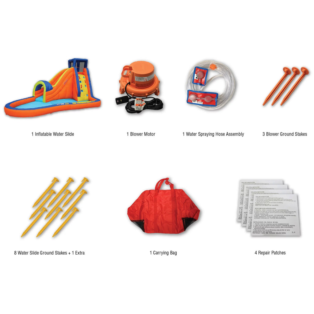 Inflatable Outdoor Water Slide Splash Toy H16024