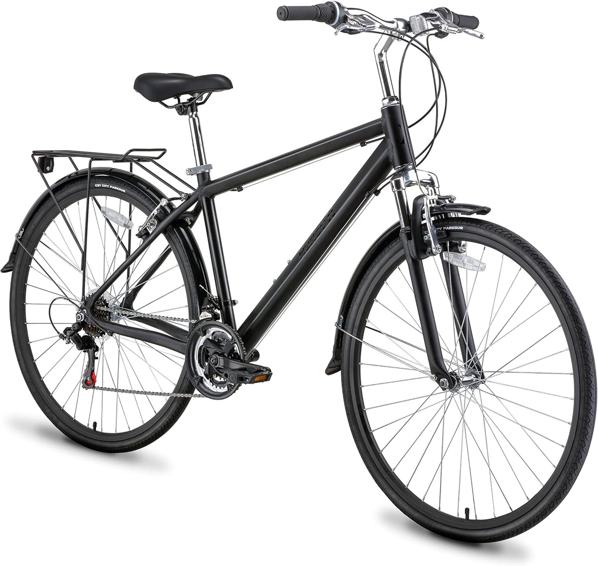 Black Medium Hybrid Urban Bicycle H684842