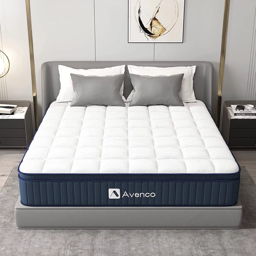 Full Size Gel Memory Foam Pocket Spring Hybrid Mattress T72328