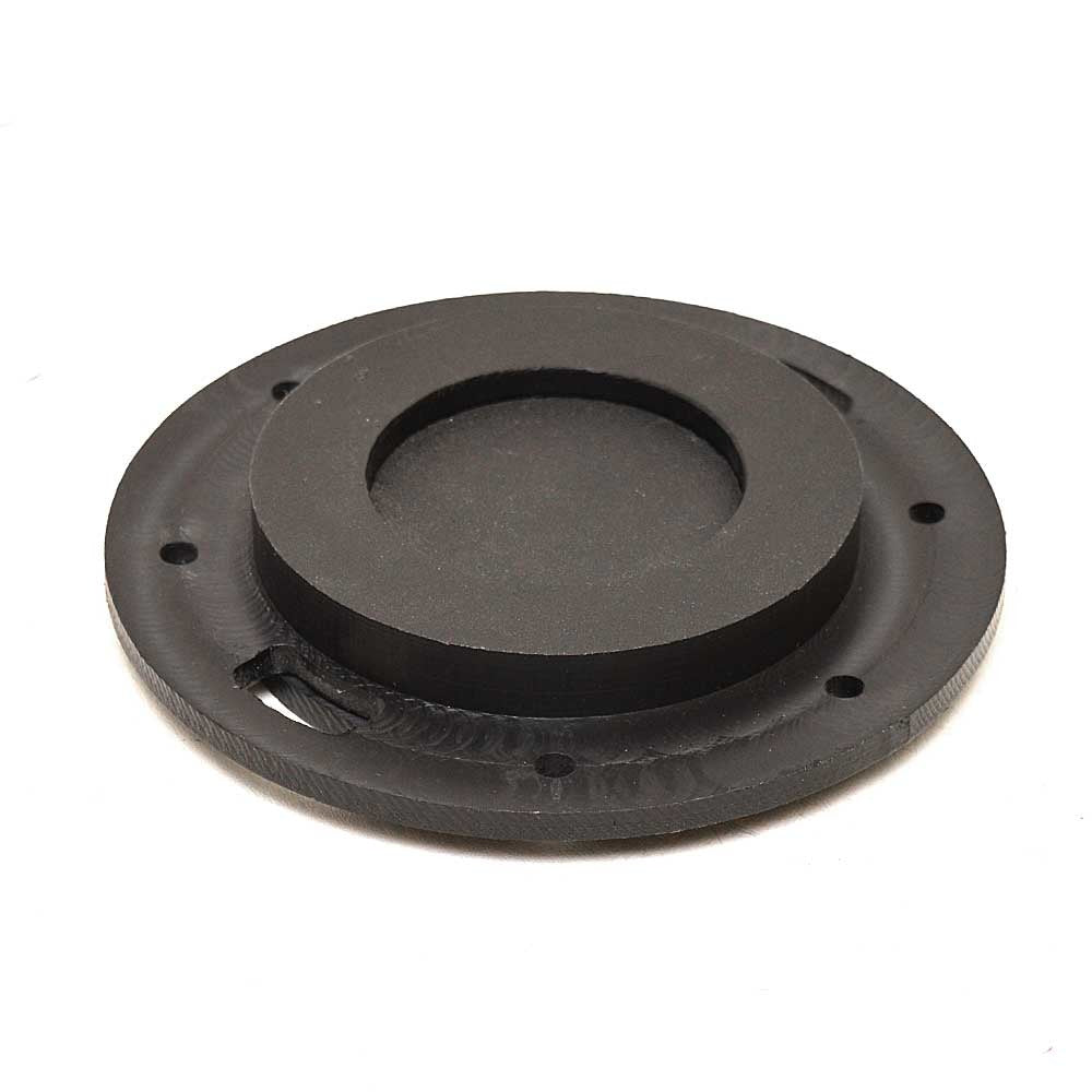Boat Deck Plate and Ski Pylon 2 1/2 Inch Black Q989
