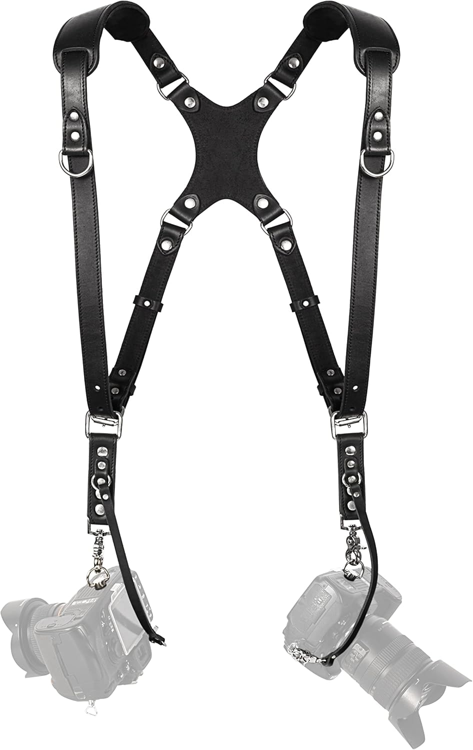 Dual Harness Leather Strap B19318