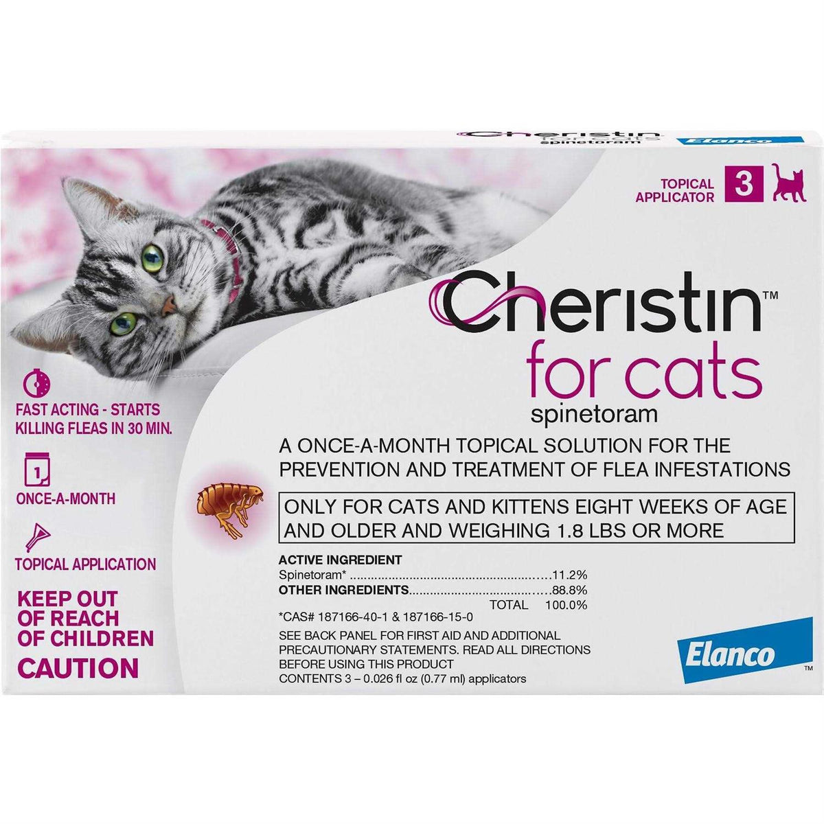 Flea Treatment for Cats F12968