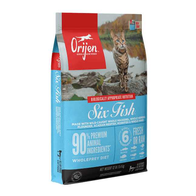 Six Fish Cat Dry Food N33428