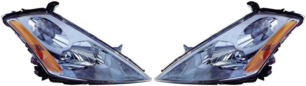 Headlight Assembly Pair for Nissan Murano Halogen Type B971