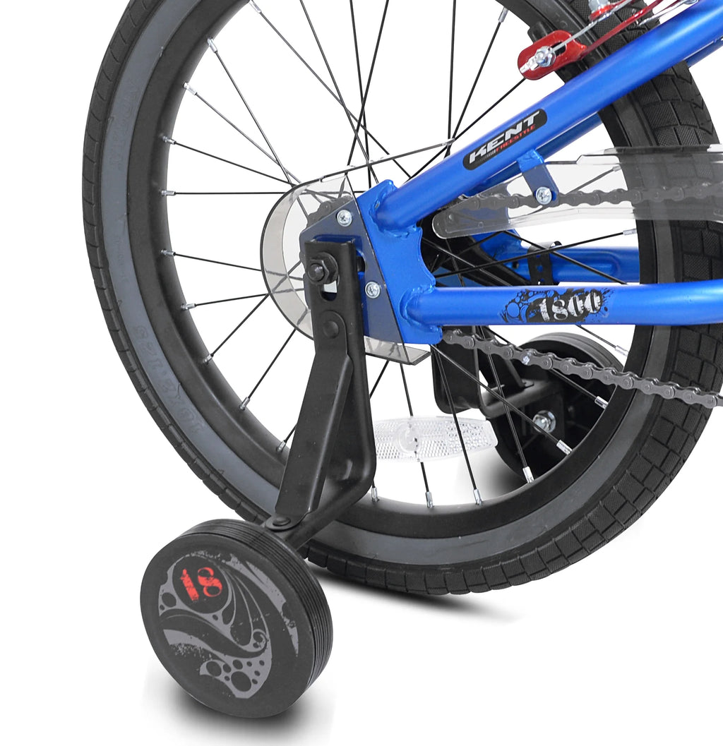 18-inch Blue Freestyle BMX Bicycle P873213
