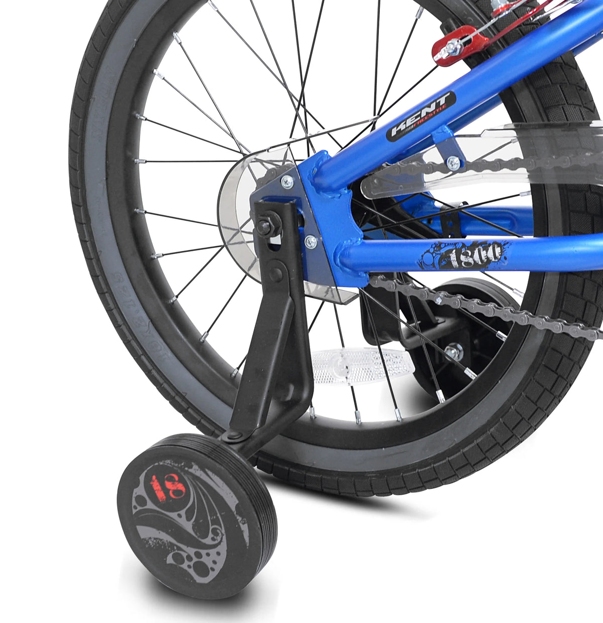 18-inch Blue Freestyle BMX Bicycle P873213