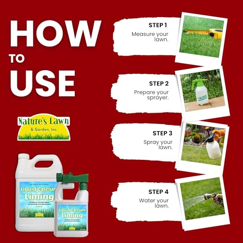 Natural Liquid Calcium Concentrate for Lawn, Garden, Plants - 1 Gallon O83187
