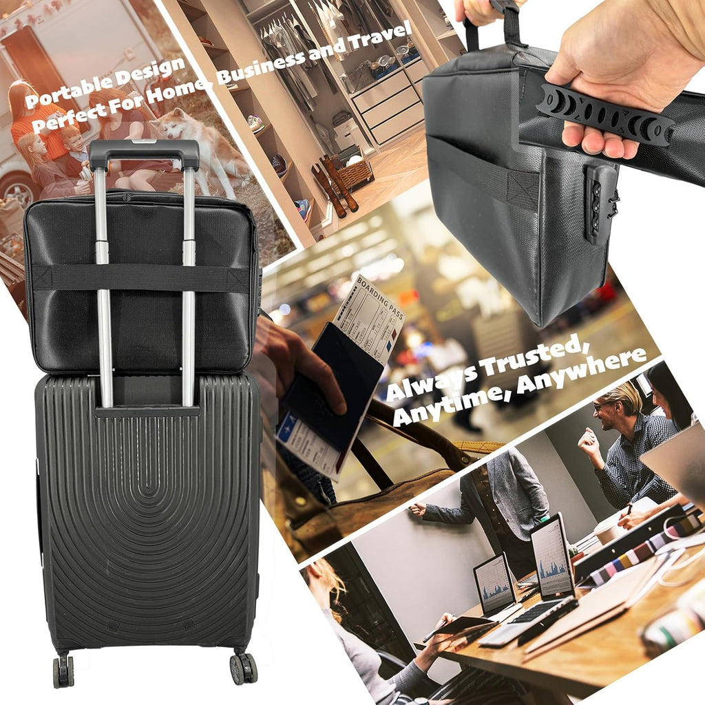 Fireproof Document Bag with Lock G391442