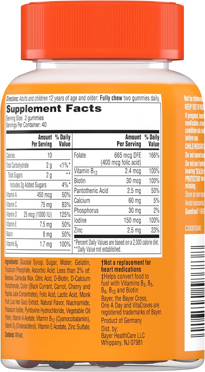 80 count Women’s Multivitamin Gummies W5837