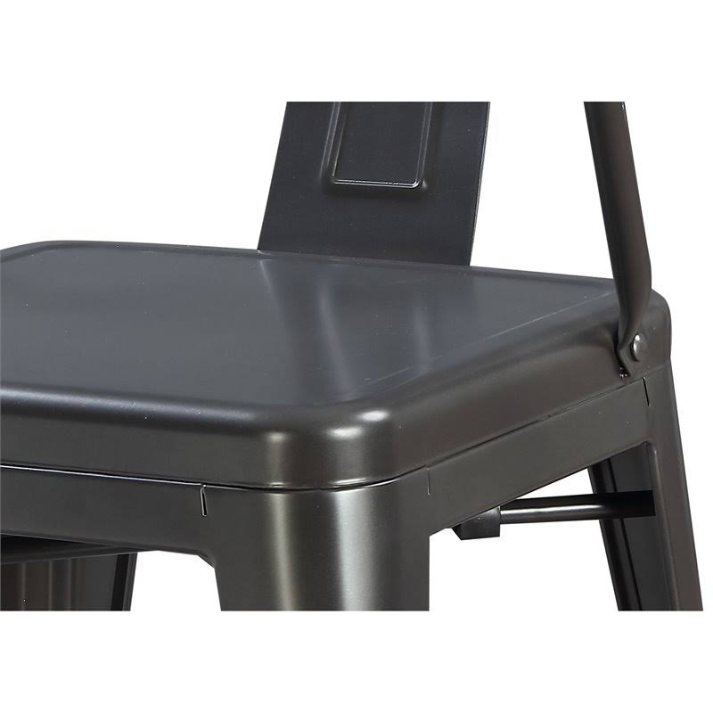 Charcoal Arm Chair Set of 2 R81805