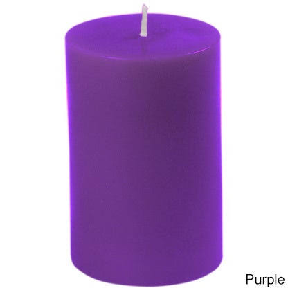 2 x 3-Inch Unscented Pillar Candle (Pack of 24) X244830