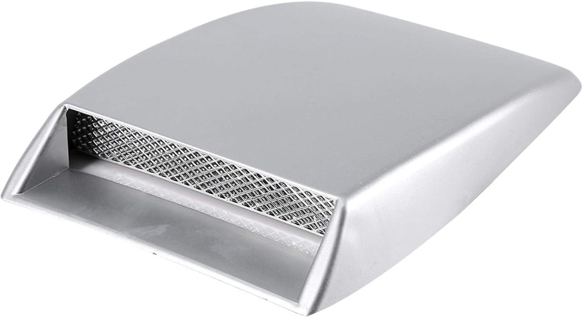 White Car Hood Vent Cover Q9563