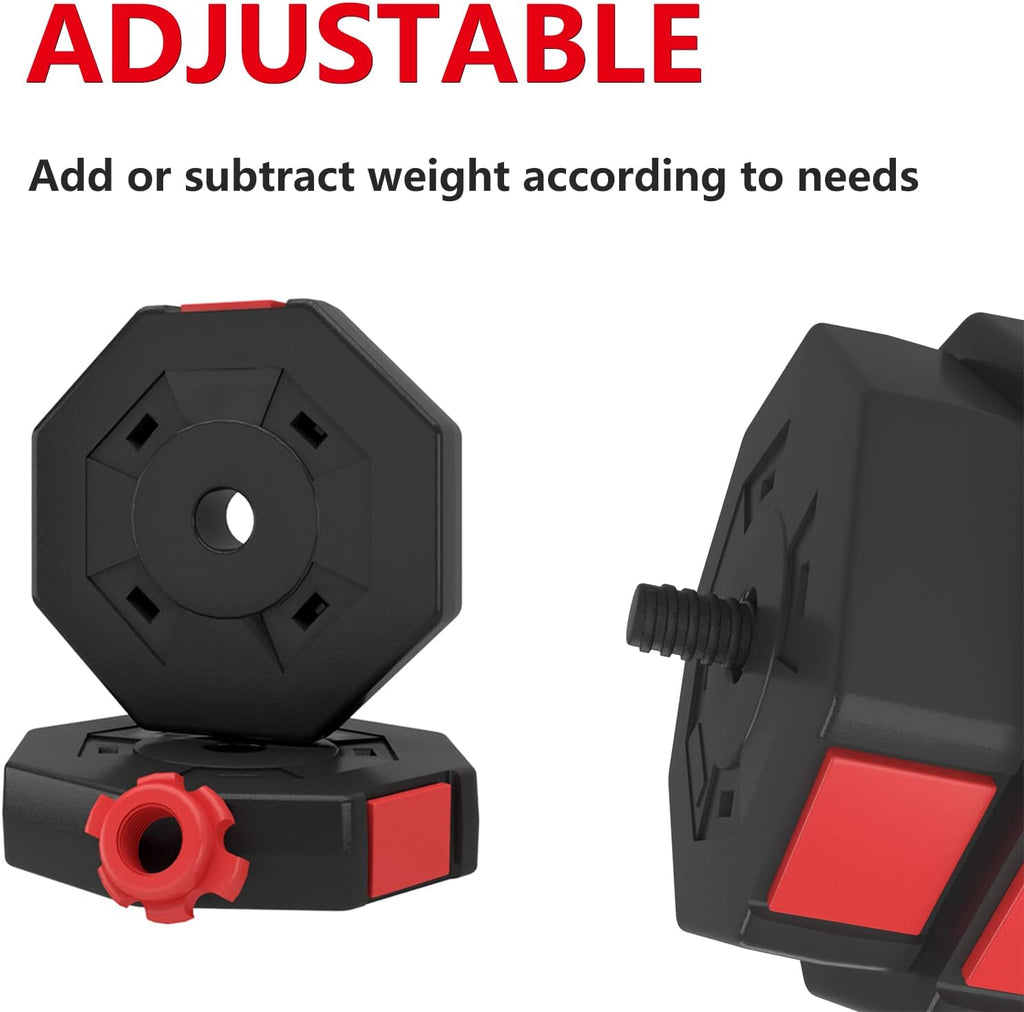 Adjustable Dumbbells with Connecting Rod, Pack of 2 R8143
